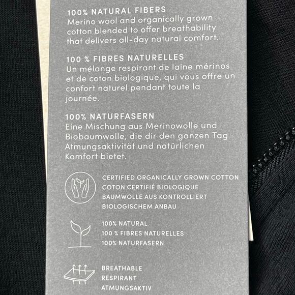 Icebreaker womens Rye Lane Dress size Medium Half Zip Cotton/Wool New with tags - Picture 12 of 16